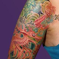 Tattoos - Jessica Sea Dragon sleeve - 79806